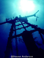 An afternoon dive on the Sea Viking in Nassau, Bahamas. by Steven Anderson 